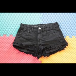 American eagle hi-rise shorts